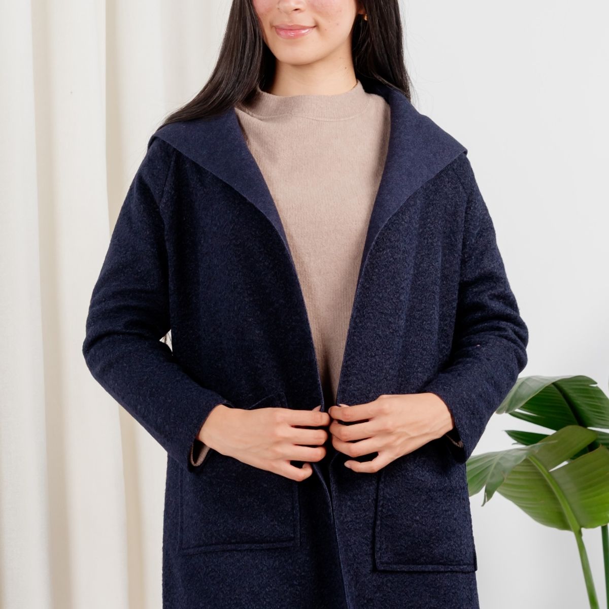 GENERICO - Saco de Paño con Capucha