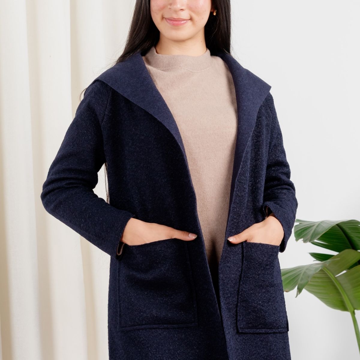 GENERICO - Saco de Paño con Capucha