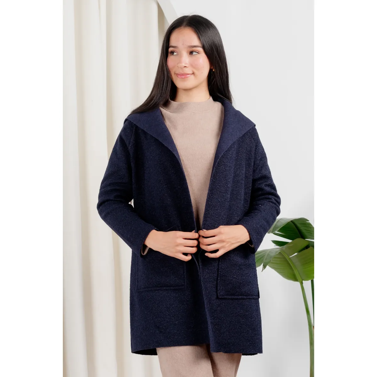 GENERICO - Saco de Paño con Capucha