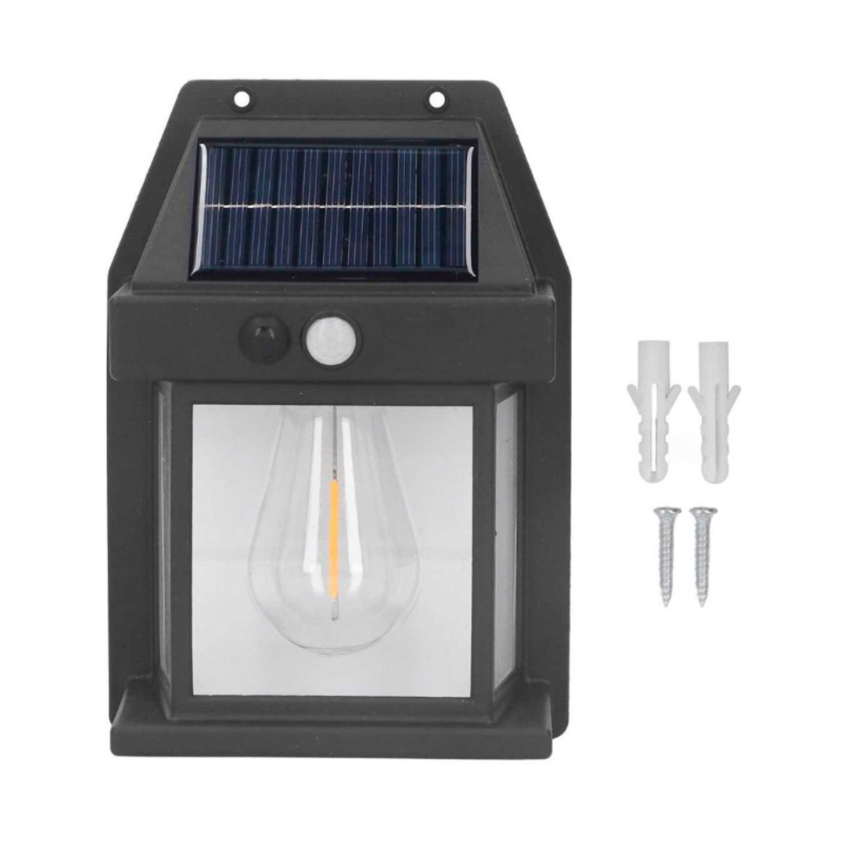 GENERICO - Kit 3 Foco Luz Solar Sensor Movimiento Lámpara Exterior Recargable