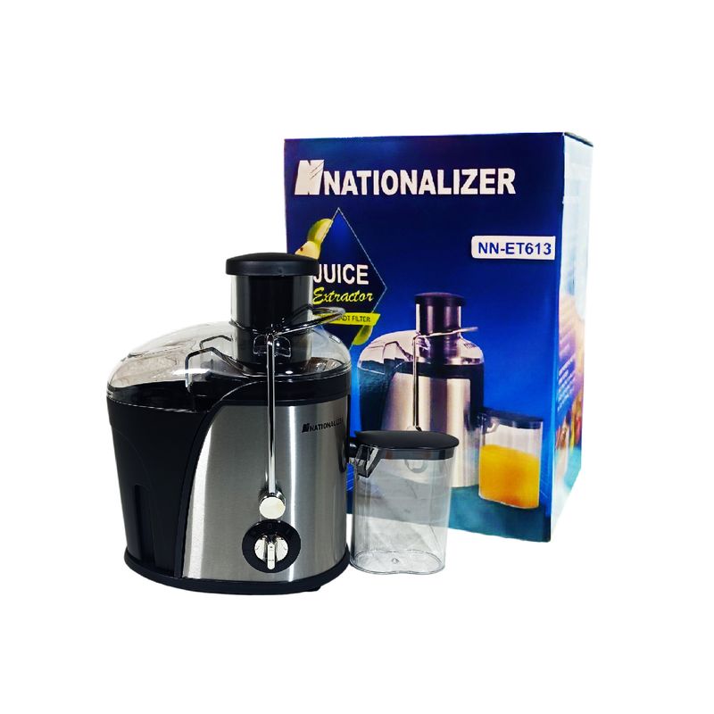 NATIONALIZER - Extractor de Jugos Multifuncional Nationalizer NN-ET613