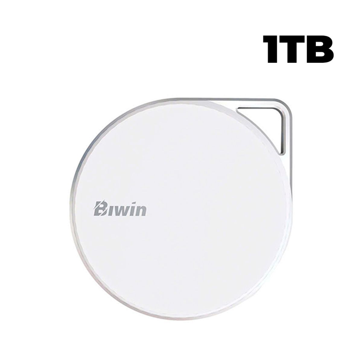 GENERICO - BIWIN AMBER PM2000 PORTABLE SSD 1TB 2000MBS 1800MBS COLOR BLANCO