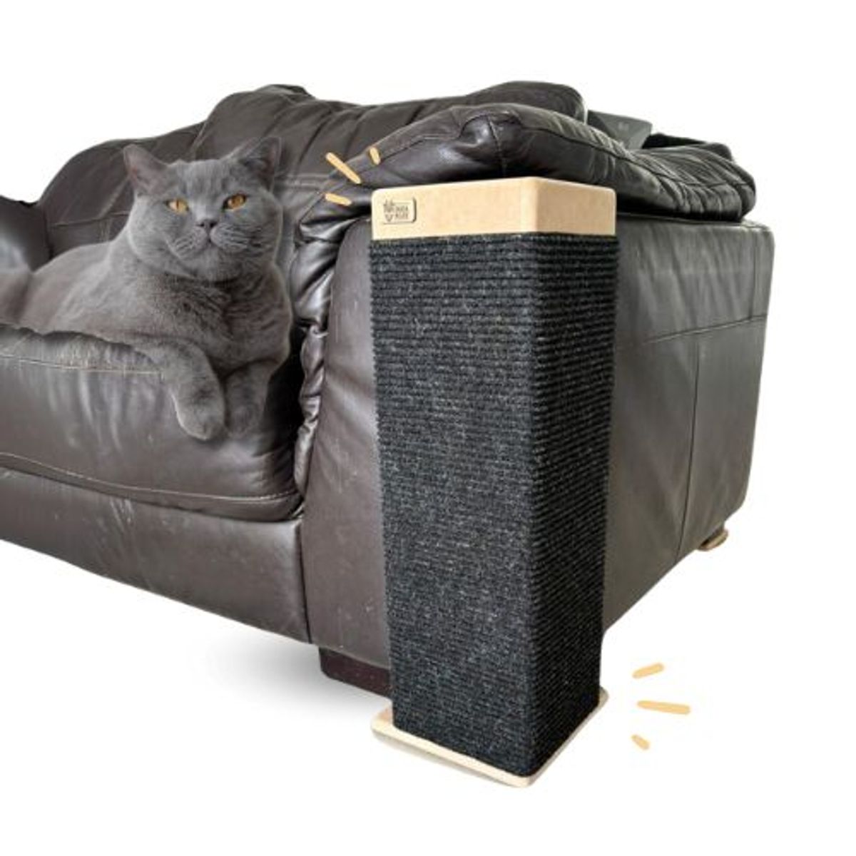 GENERICO - Rascador de MDF para Sillones Inca Miau Base interna