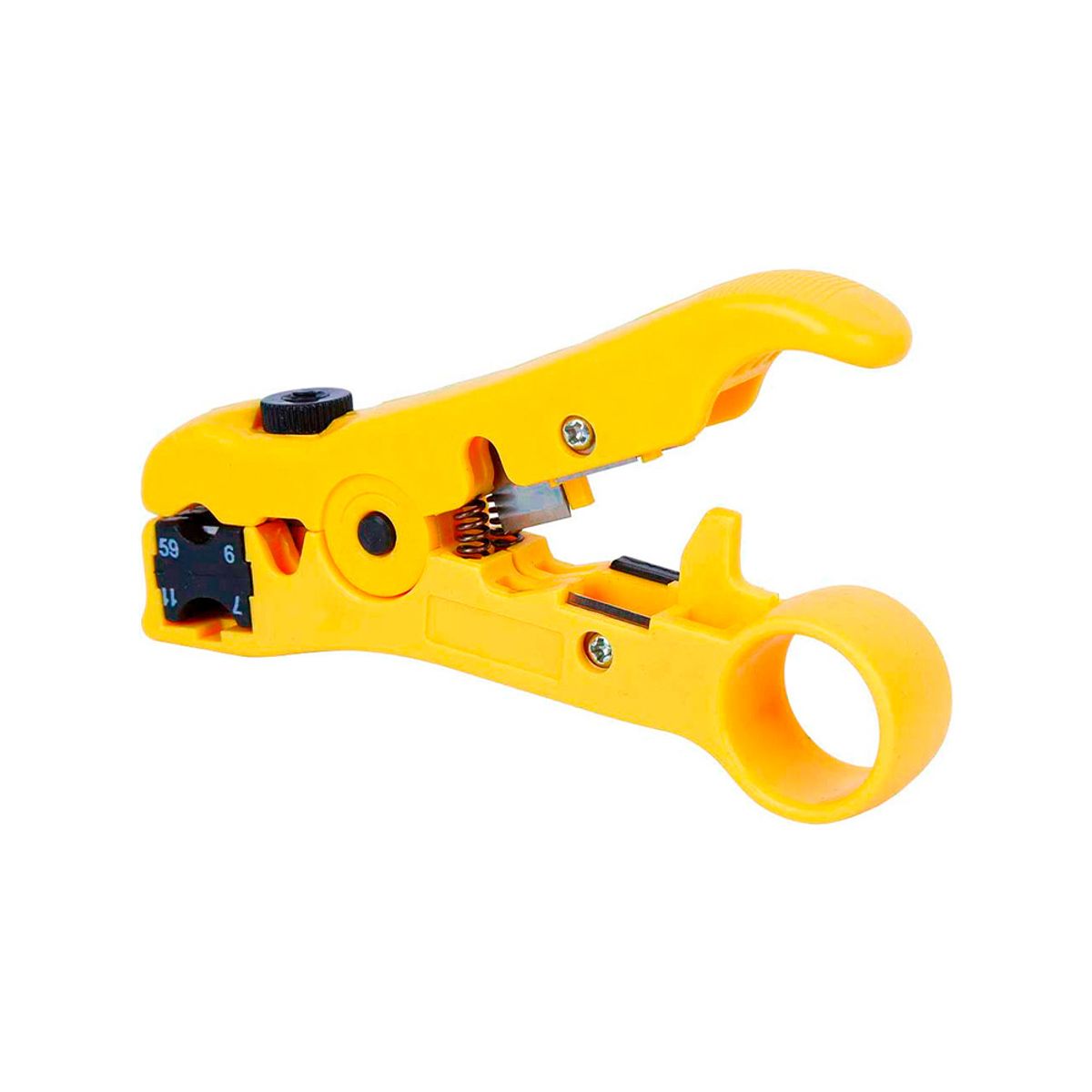 GENERICO - Alicate pelacable coaxial para rg-596 y rg-711