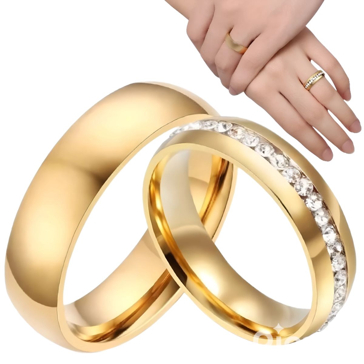 NO LOGO - Anillo Para Pareja  Promesa de Amor - Regalo Aniversario ,novios