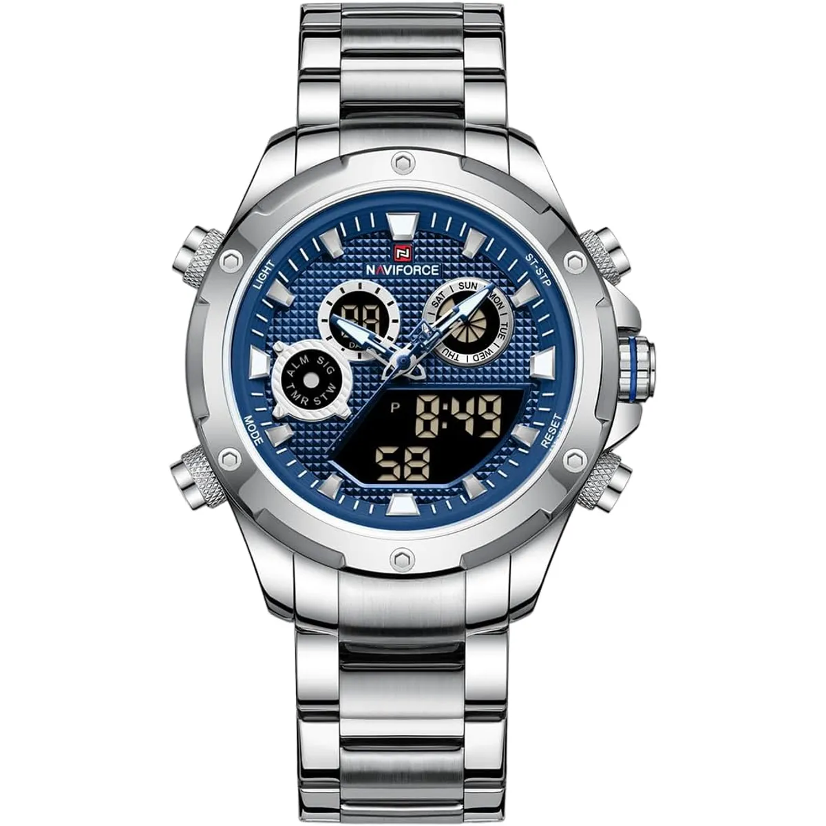 NAVIFORCE - RELOJ PARA HOMBRE MARCA NAVIFORCE NF9217 BLUE