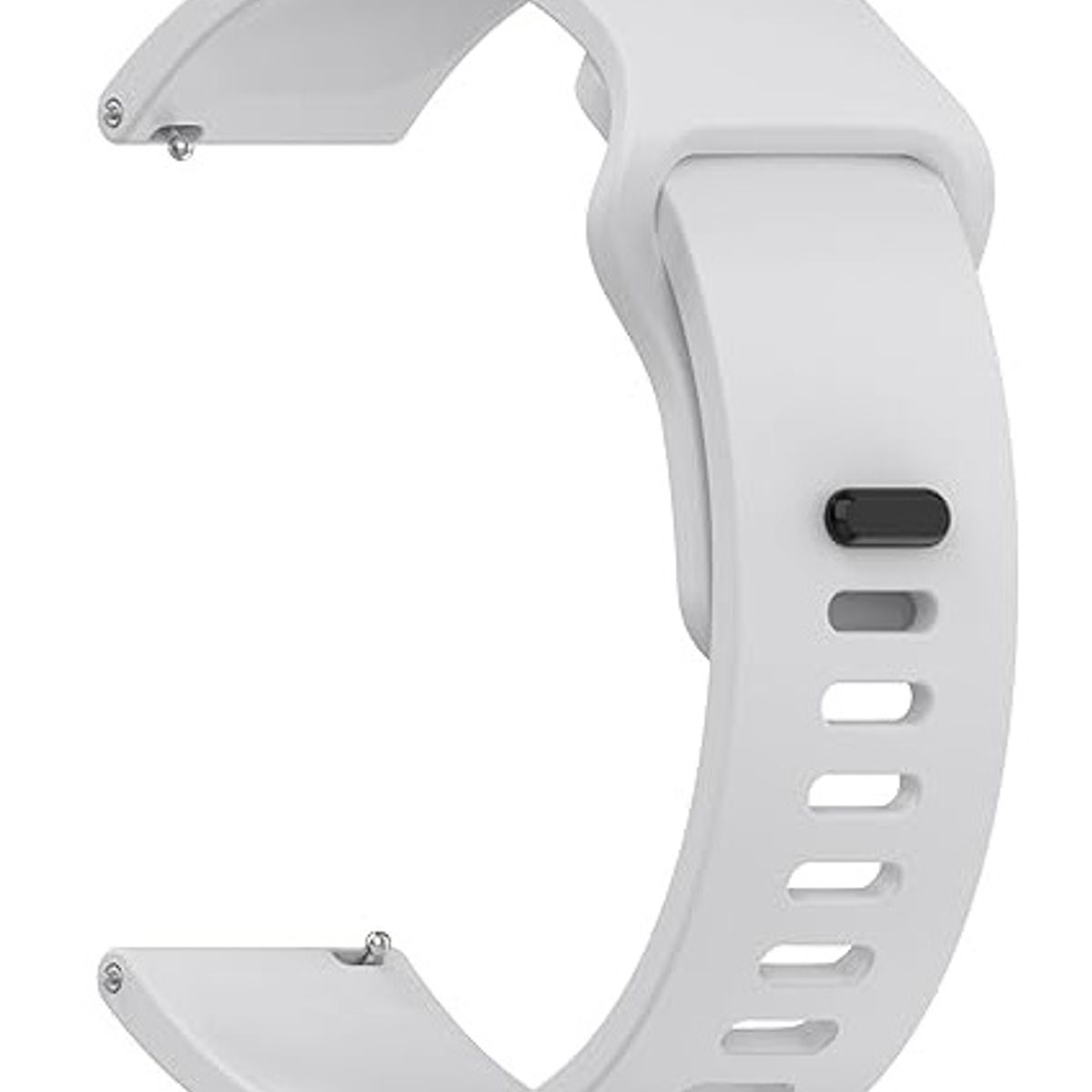 GENERICO - CORREA DE SILICON GRIS +BUMPER TRANSPARENTE PARA XIAOMI REDMI WATCH 5 ACTIVE