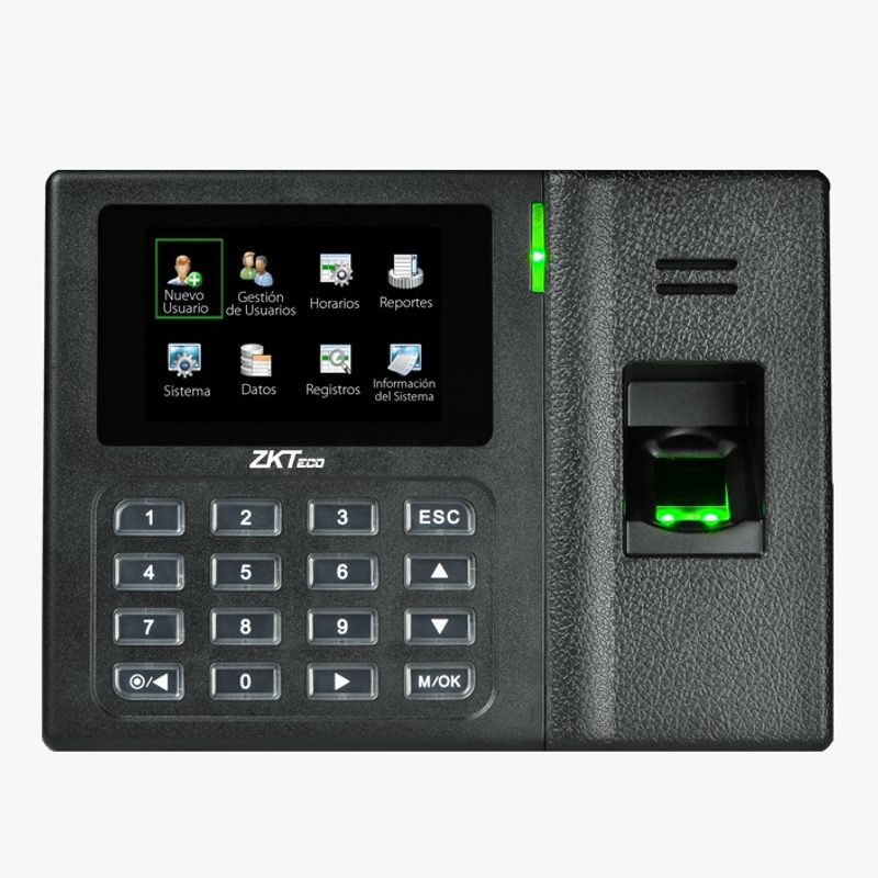 ZKTECO - Control de Asistencia LX14 por Huella y Contraseña  Reloj Biométrico