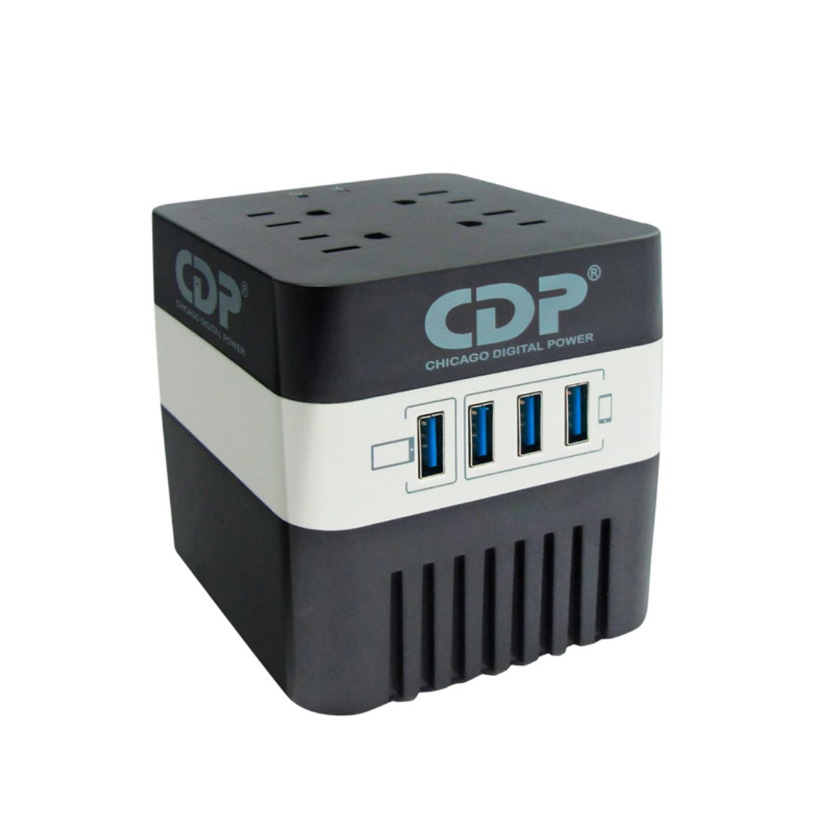 CDP - Regulador de voltaje CDP RU-AVR604I 600VA300W 170-270 VAC