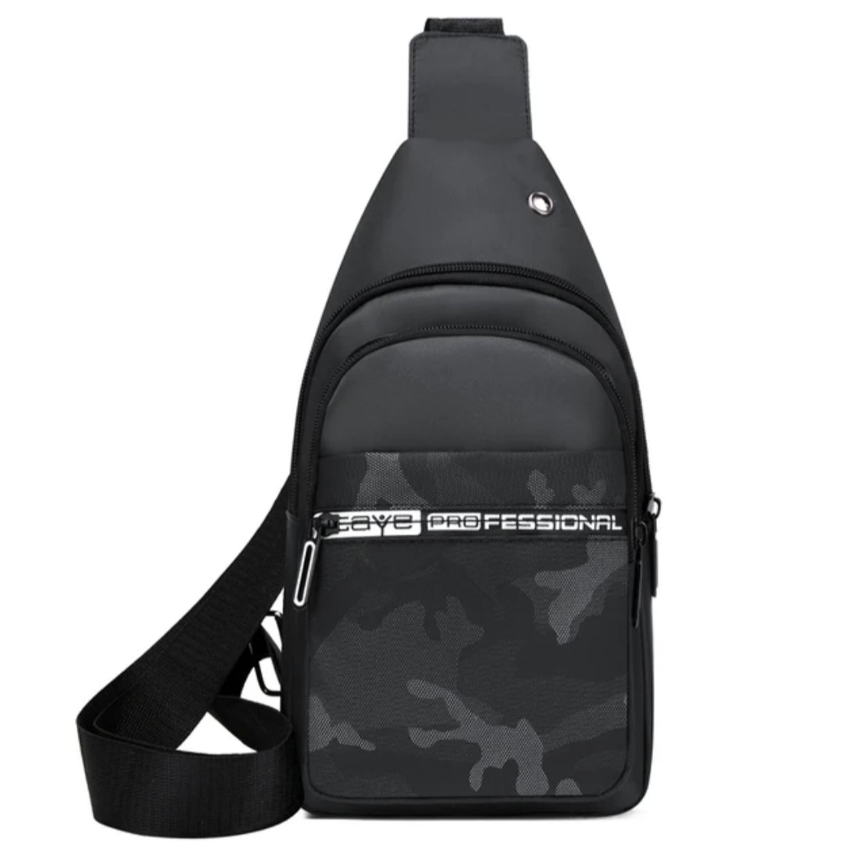 GENERICO - Pechera Morral Crossbody Impermeable Hombre