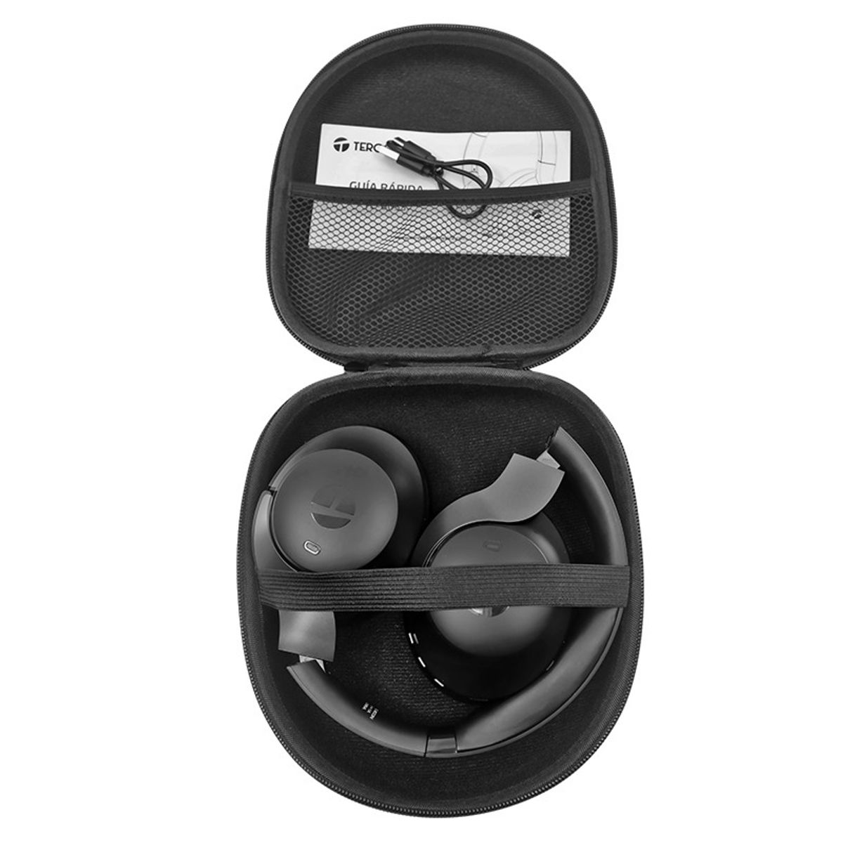 TEROS - Audífono inalámbrico ANC TEROS TE-8033N Auriculares negro