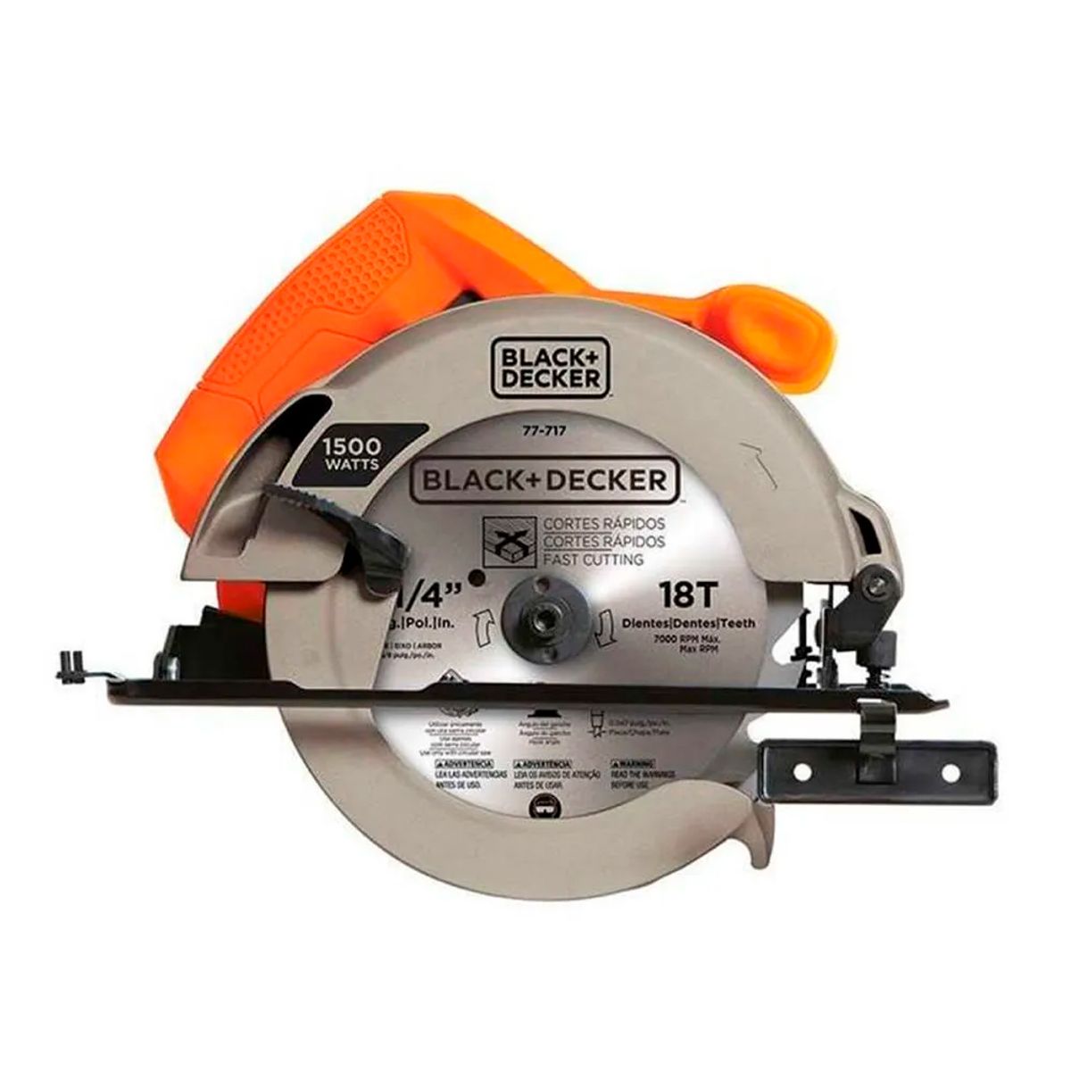 BLACK+DECKER - Black & Decker Sierra Circular CS1004 1400w Inc Disco
