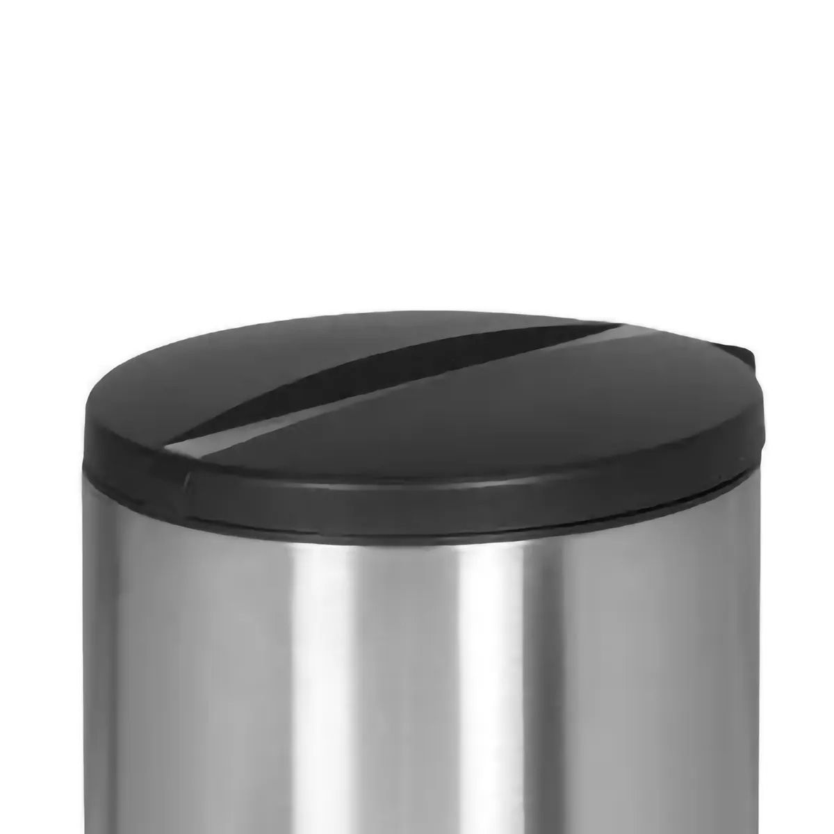 FACUSA - Papelera De Acero Inoxidable De 5 Lts Con Pedal Basura