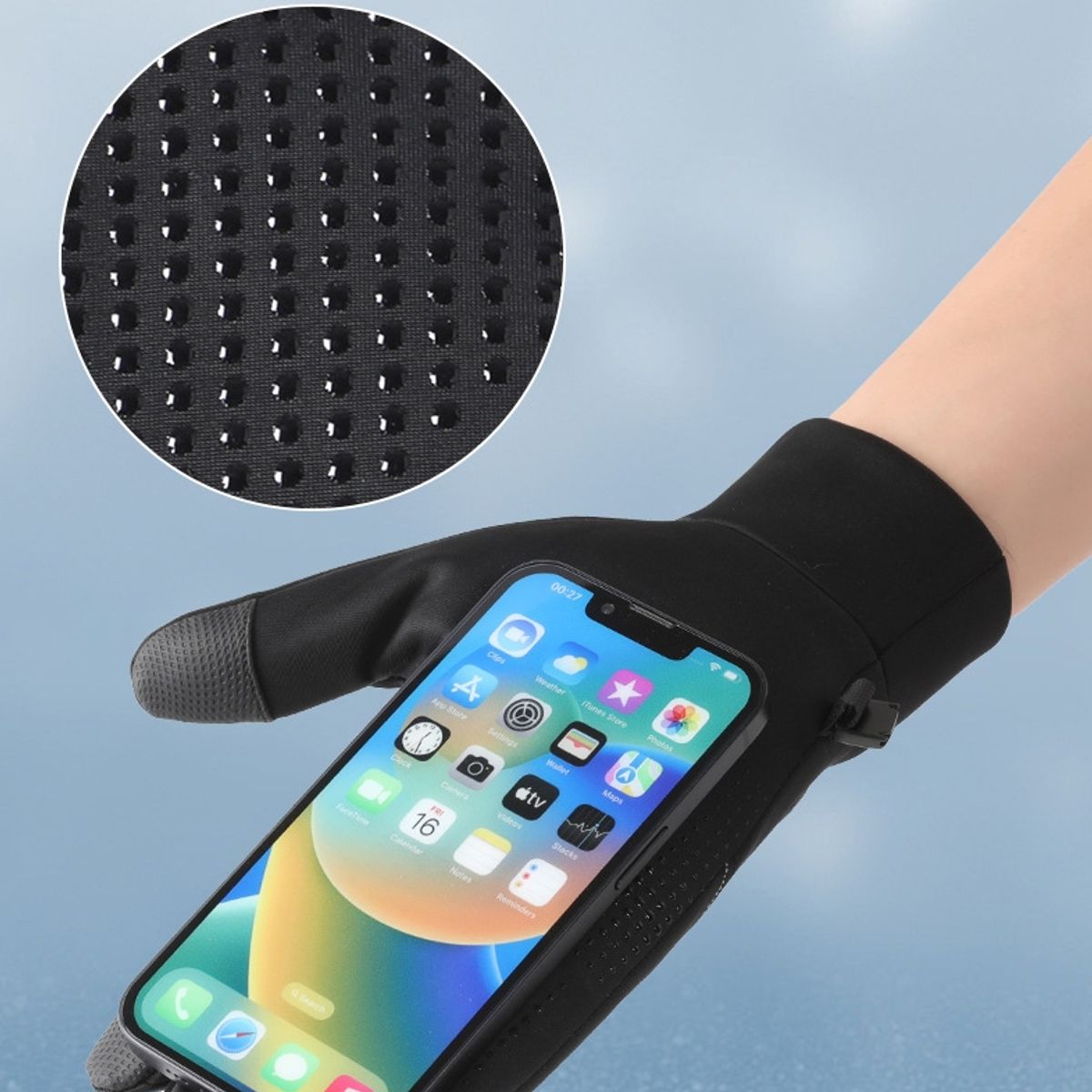 BLWOENS - Guantes Mujer - Negro