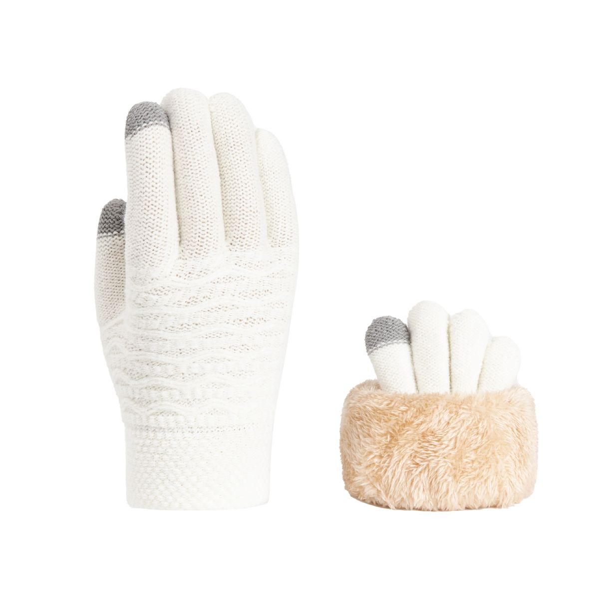 BLWOENS - Guantes Mujer - Blanco