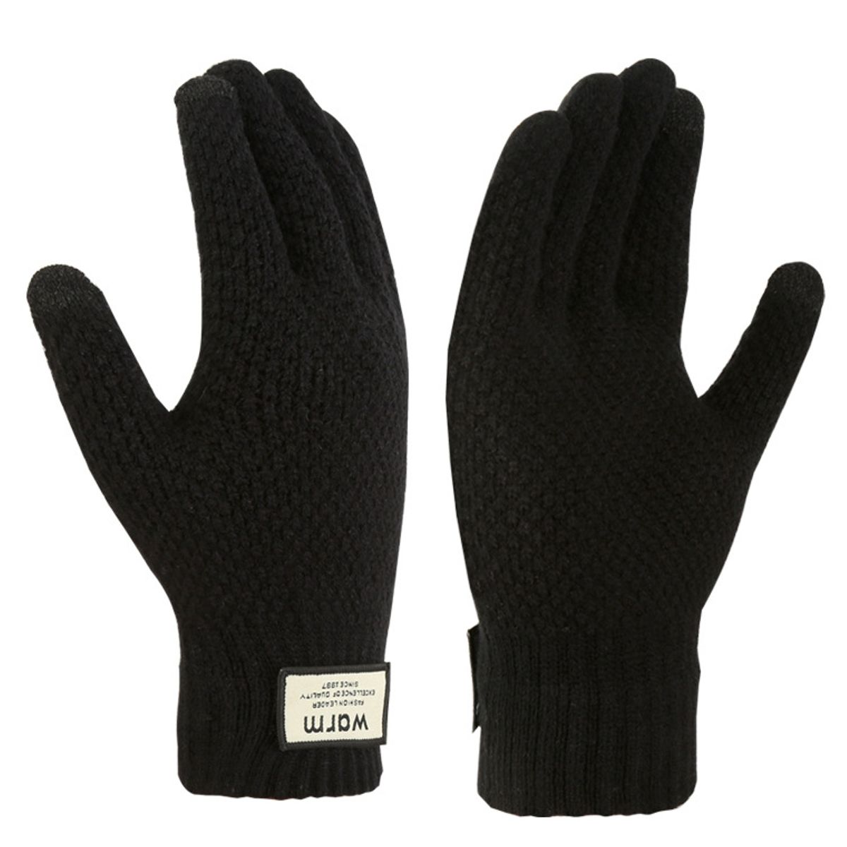 BLWOENS - Guantes Mujer - Negro