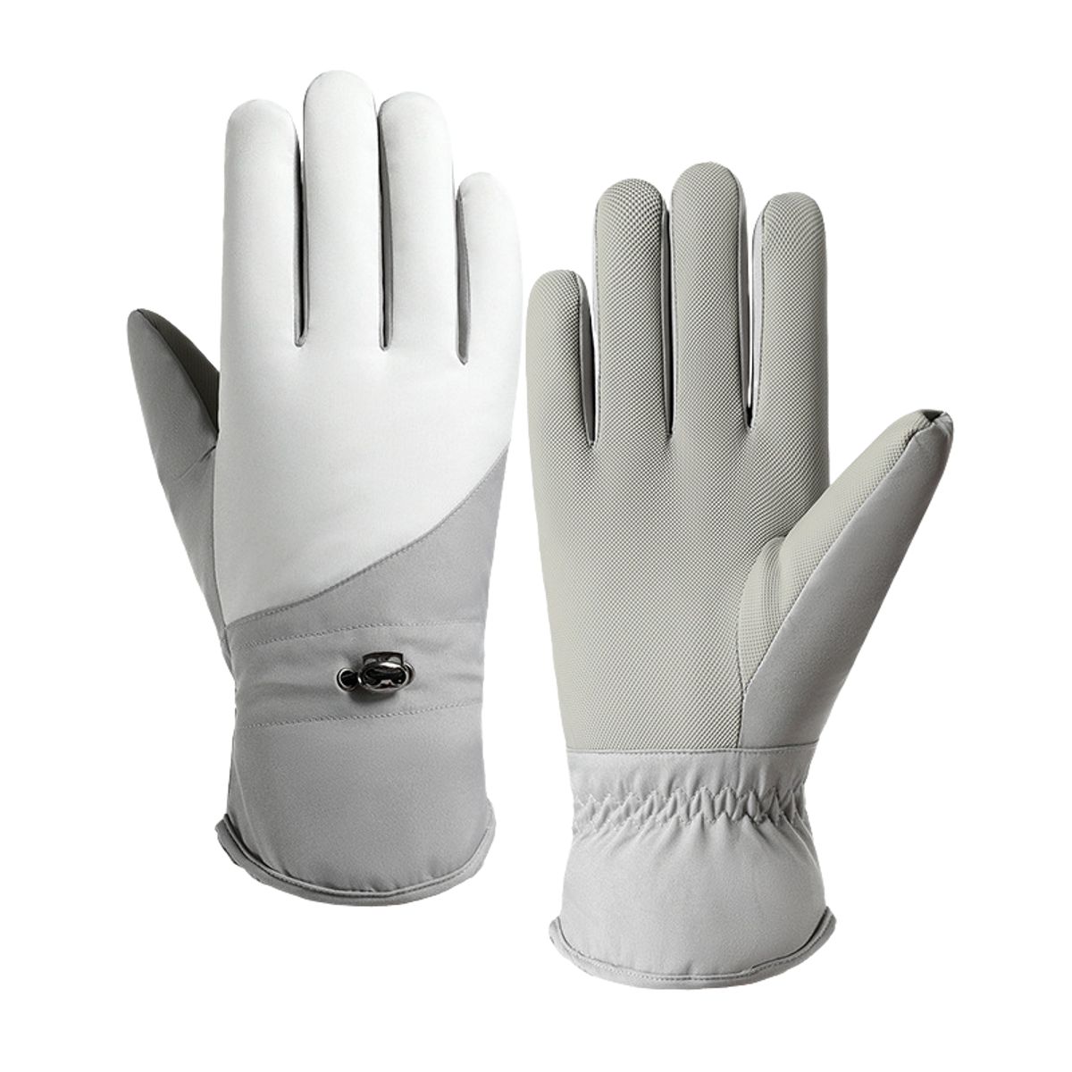 BLWOENS - Guantes Mujer - Gris