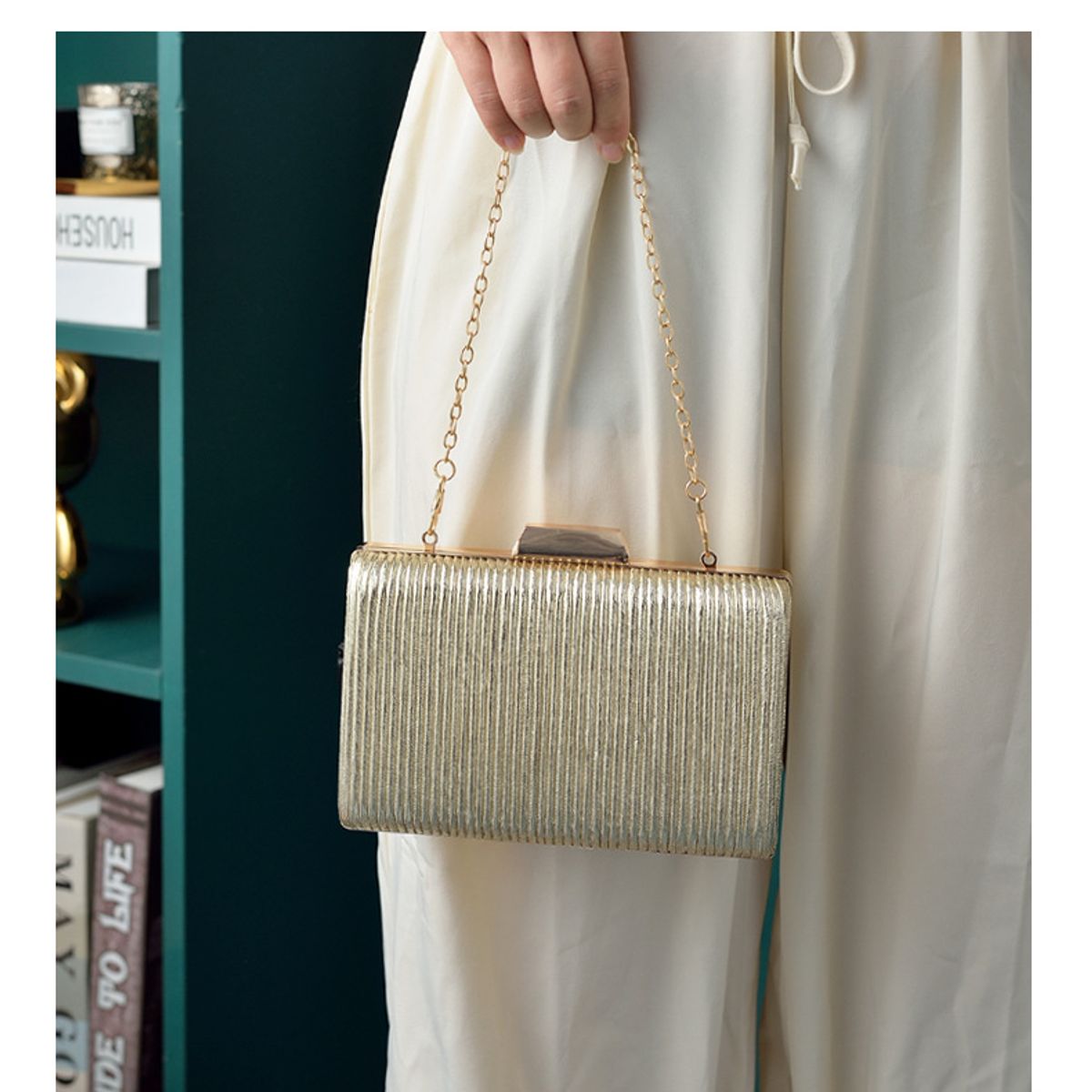 BLWOENS - Cartera de mujer - Dorado