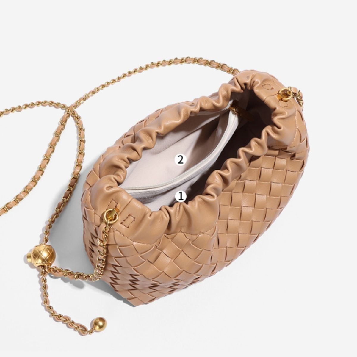 BLWOENS - Cartera de mujer - Plateado