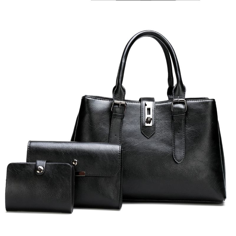 BLWOENS - Cartera de mujer -3 piezas - Negro