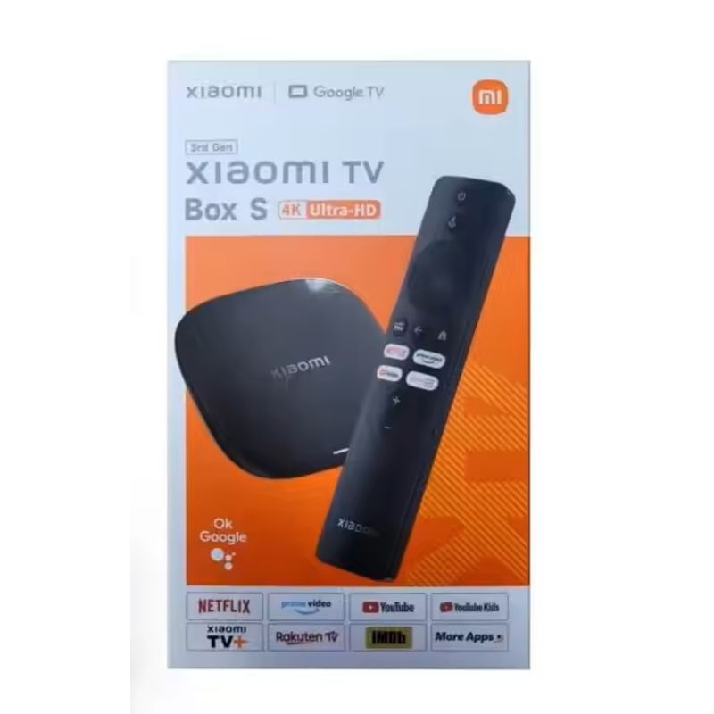 XIAOMI - TV Box Xiaomi 3ra Gen, 4K Ultra HD, 32 GB ROM, WiFi 6, Google TV