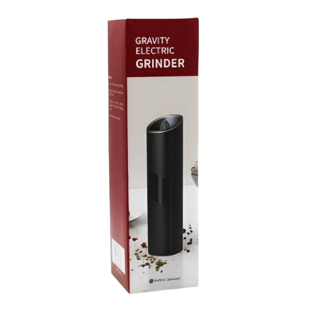 GENERICO - MOLINILLO DE PIMIENTA ELÉCTRICO 1 PAQUETE NEGRO