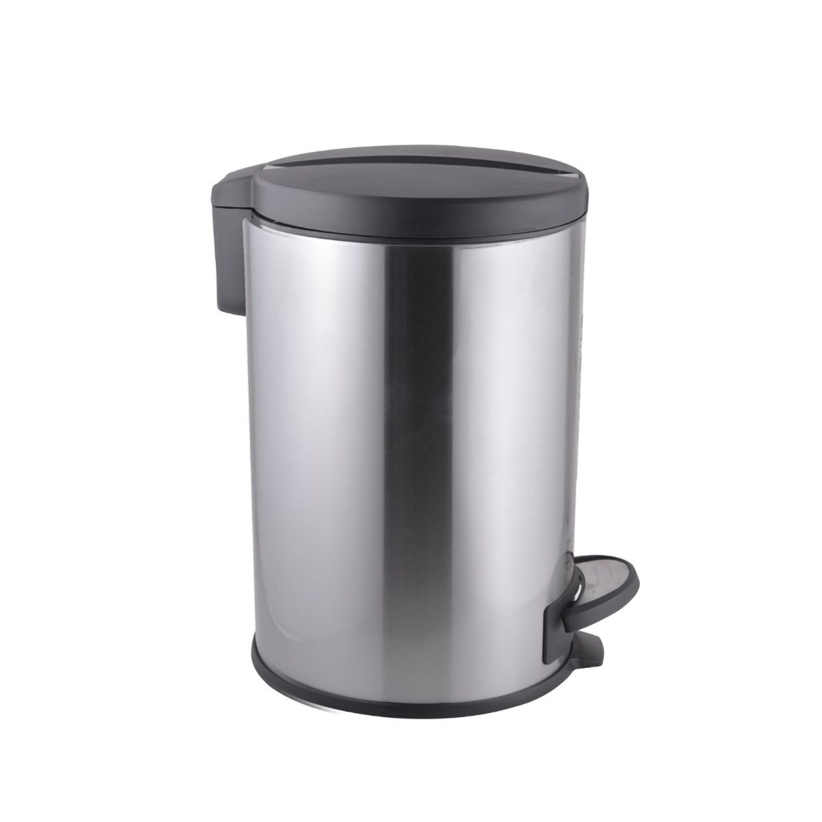 FACUSA - Tacho De Acero Inoxidable 12 L Con Pedal Facusa