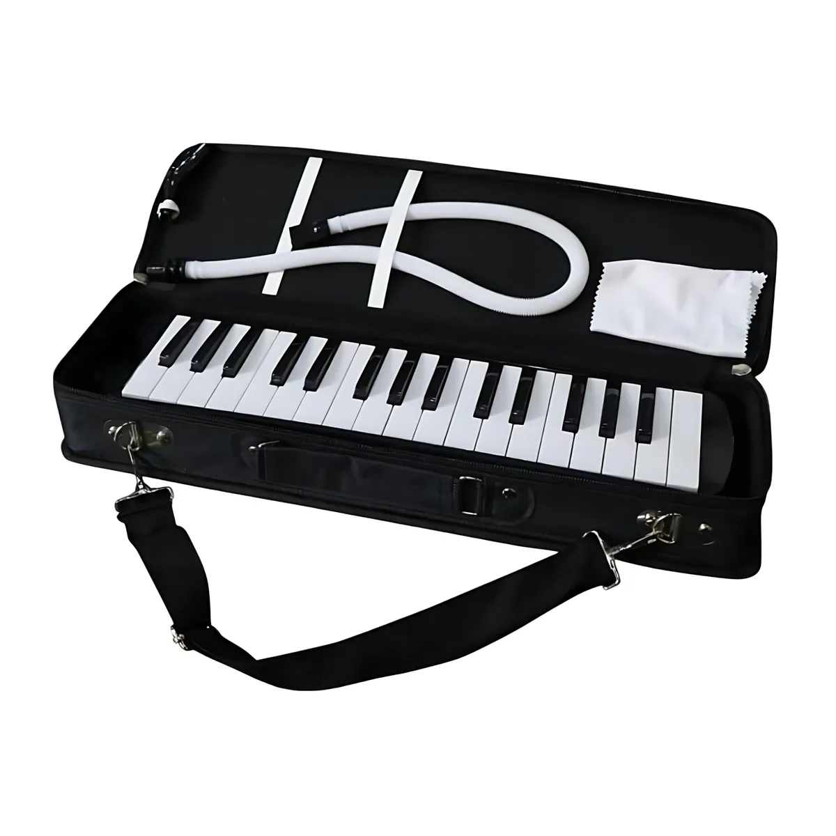 GENERICO - MELÓDICA 32 TECLAS CON ESTUCHE RÍGIDO NEGRO