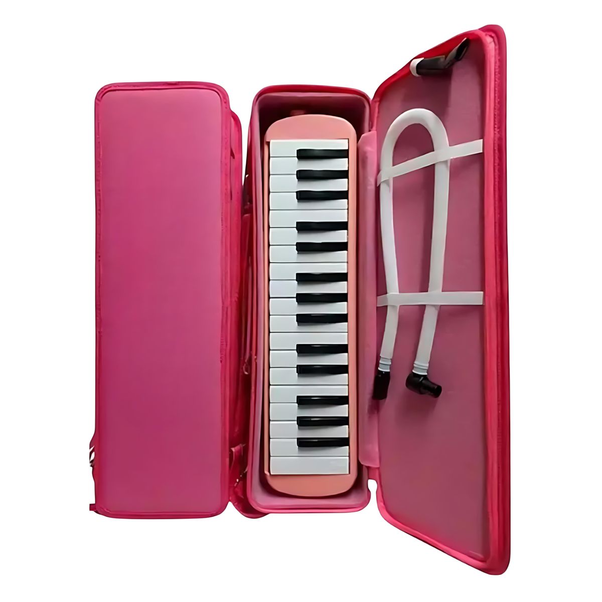 GENERICO - MELODICA 32 TECLAS CON ESTUCHE RIGIDO ROSADO