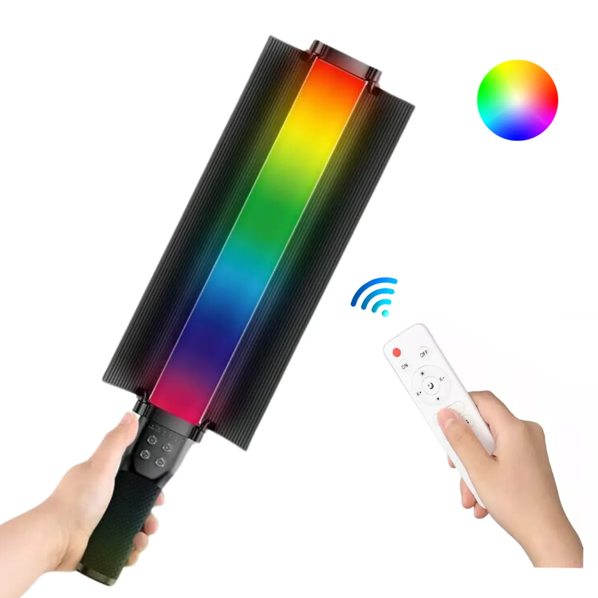 GENERICO - Barra de Luz LED RGB Ideal para Iluminación de Fotografía y Vídeos