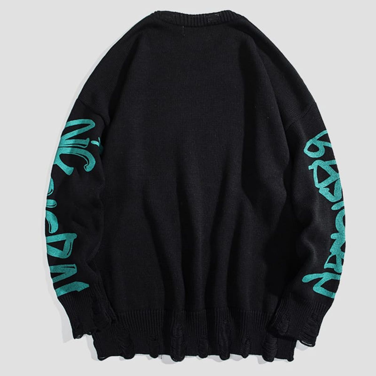 PEACE AND LOVE - Chompa de Hilo Coreano Importado Peace And Love