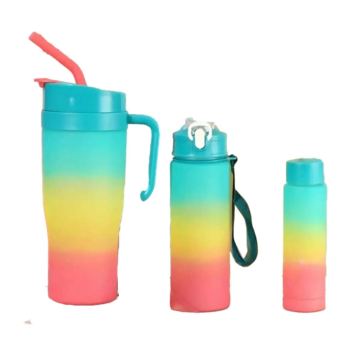 GENERICO - Tomatodo de Diferentes Tamaños Verde Y+Regalo Stickers