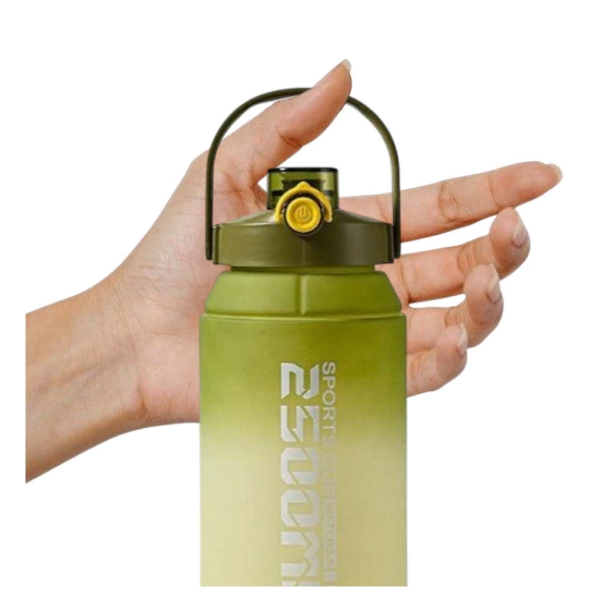 GENERICO - Pack2 Tomatodo de Liquidos para Paseos 2500ml Verde