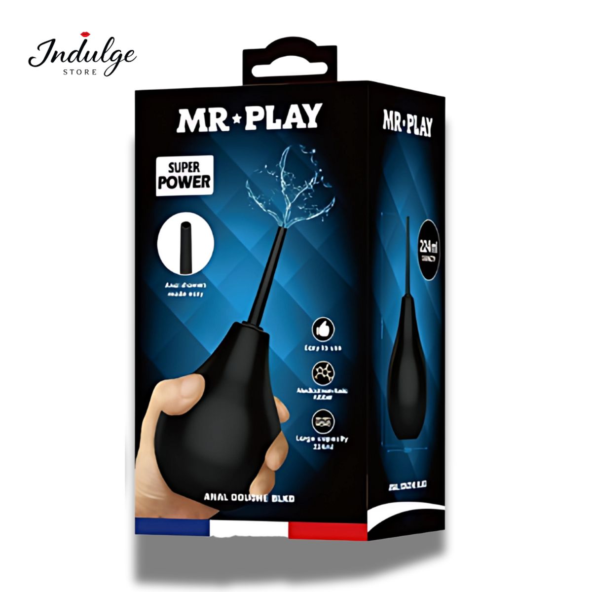 BAILE - DUCHA-DISPOSITIVO DE LIMPIEZA ÍNTIMA NEGRA