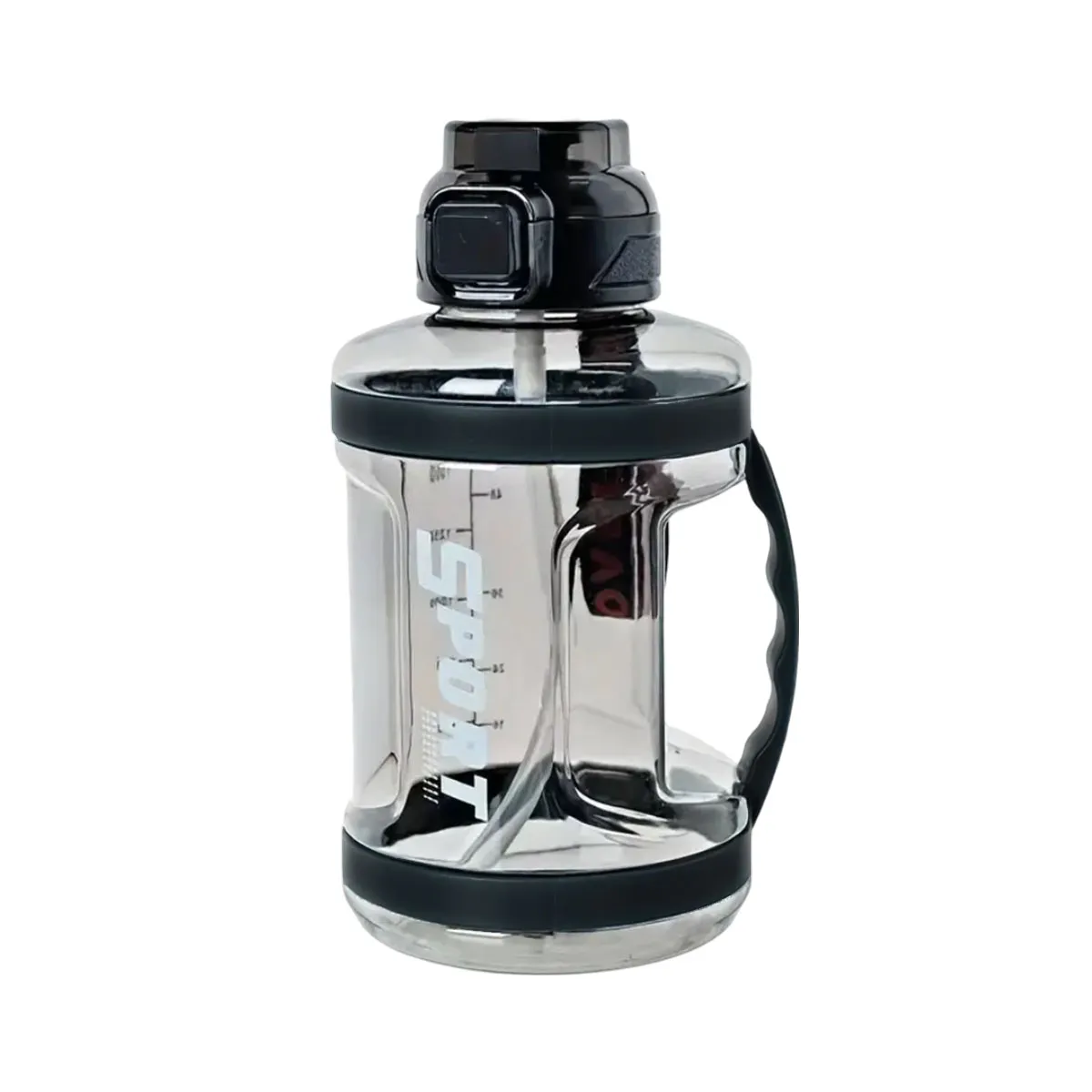 GENERICO - Tomatodo de Liquidos con Tapa con Seguro Verde