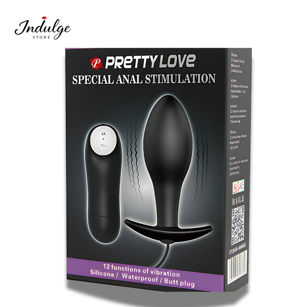 PRETTY LOVE - VIBRADOR ANAL DE ALTA PRECISIÓN PARA ESTIMULACIÓN FOCALIZADA