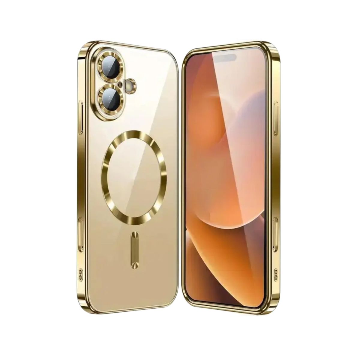 GENERICO - Case MagSafe Dorado - iPhone 16