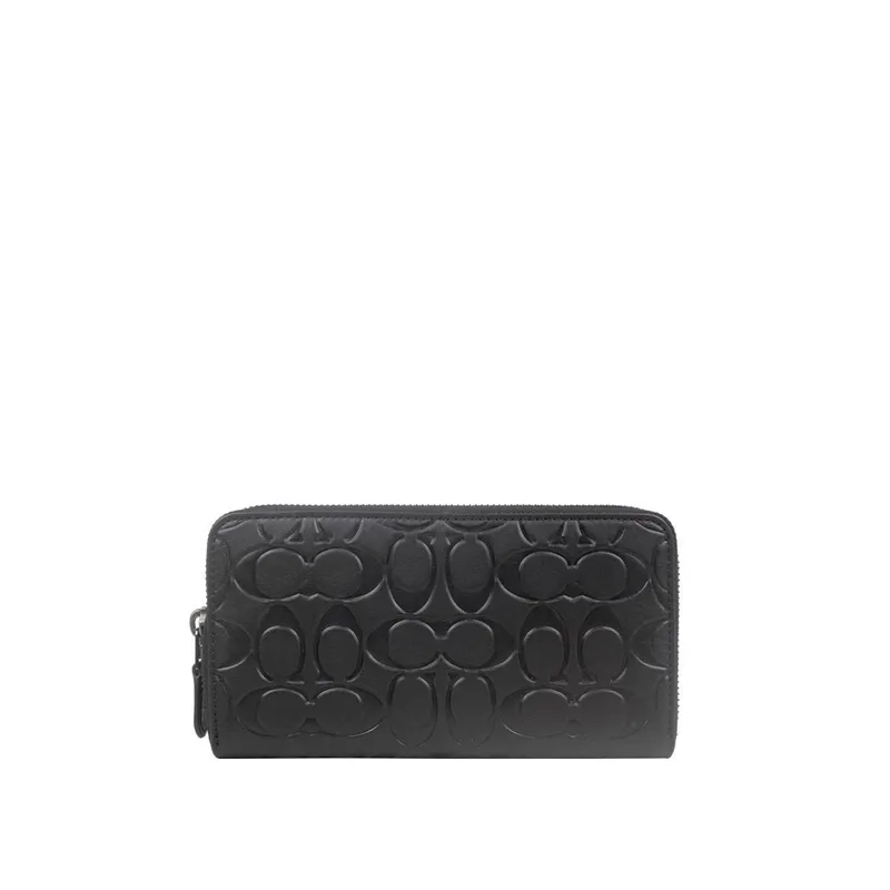 COACH - COACH Cartera Cuero Negro CE551