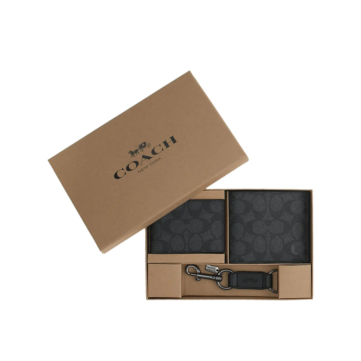 COACH - COACH Cartera Hombre Caqui y Marrón Cw344