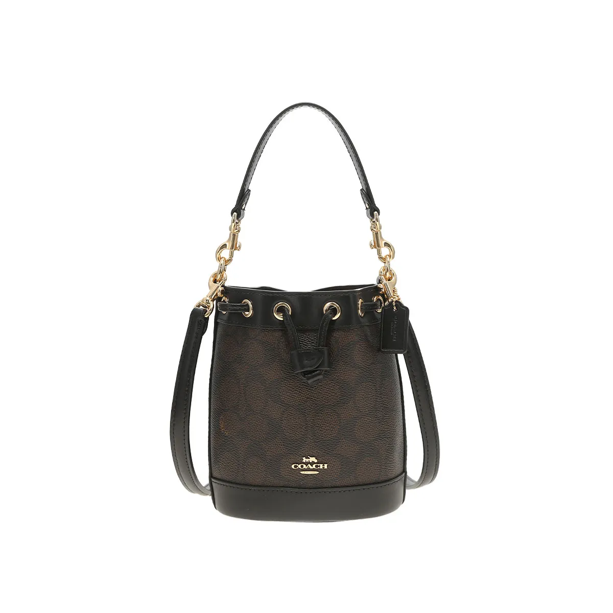 COACH - COACH Cartera Mujer Mini Bolsos Negro CW299
