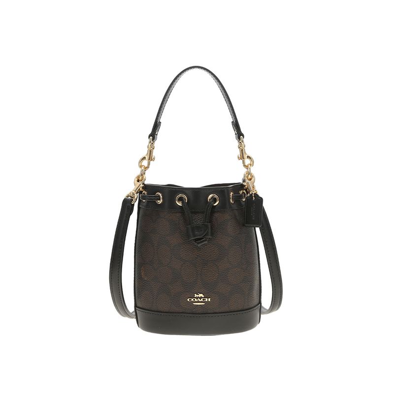 COACH - COACH Cartera Mujer Mini Bolsos Negro CW299