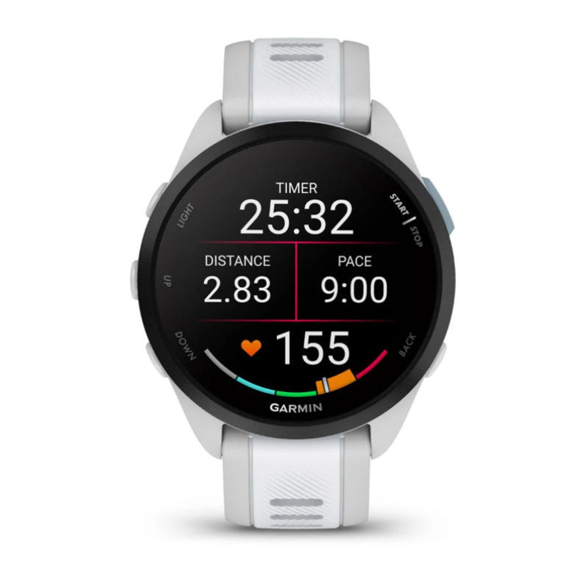 GARMIN - Garmin Forerunner 165 Music GPS Running Smartwatch Gris