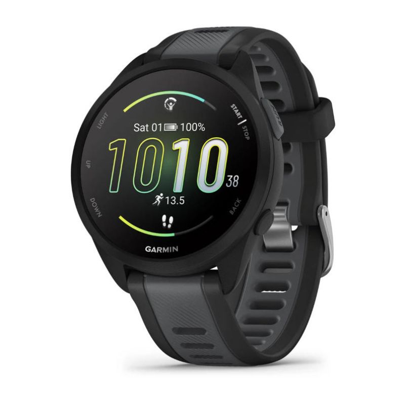 GARMIN - Garmin Forerunner 165 Music GPS Running Smartwatch Negro