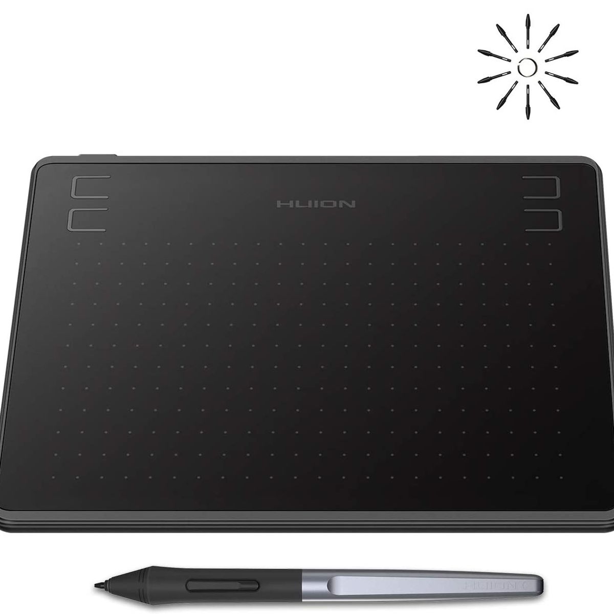 HUION - Tableta Digitalizadora Compacta Huion HS64  Ideal para Diseño y Estudio