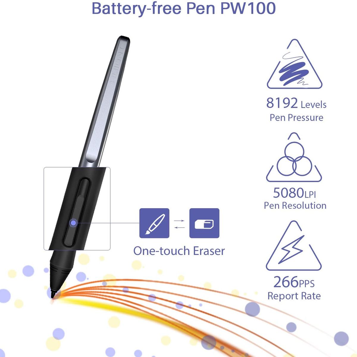 HUION - Tableta Digitalizadora Compacta Huion HS64  Ideal para Diseño y Estudio