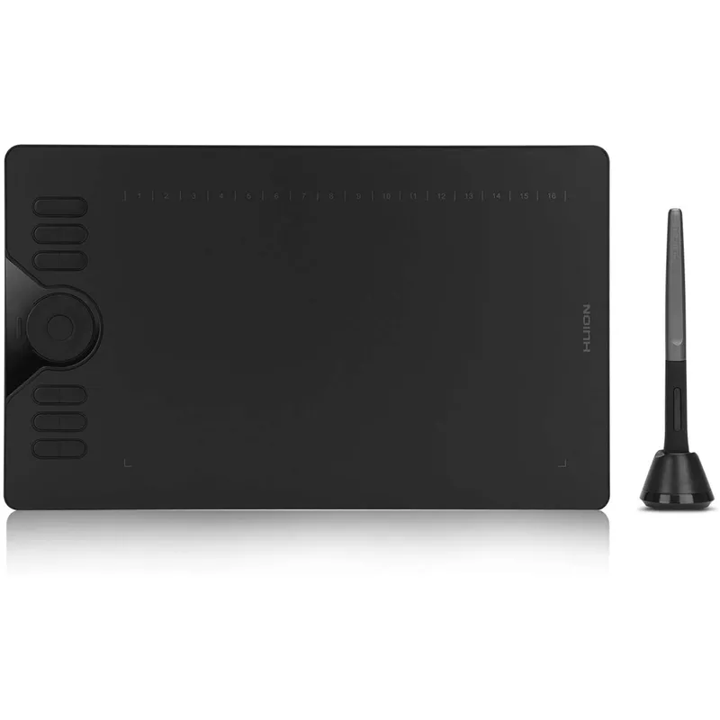 HUION - Tableta Dibujo Huion HS610 12 Teclas Rápidas y Soporte Android