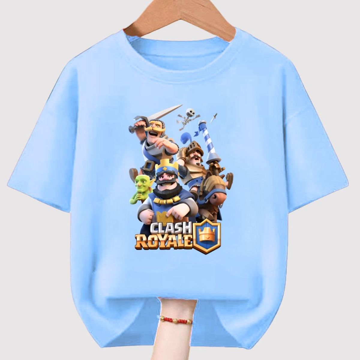 GENERICO - Polos Clash Royale Algodon - Tallas 6 hasta XL