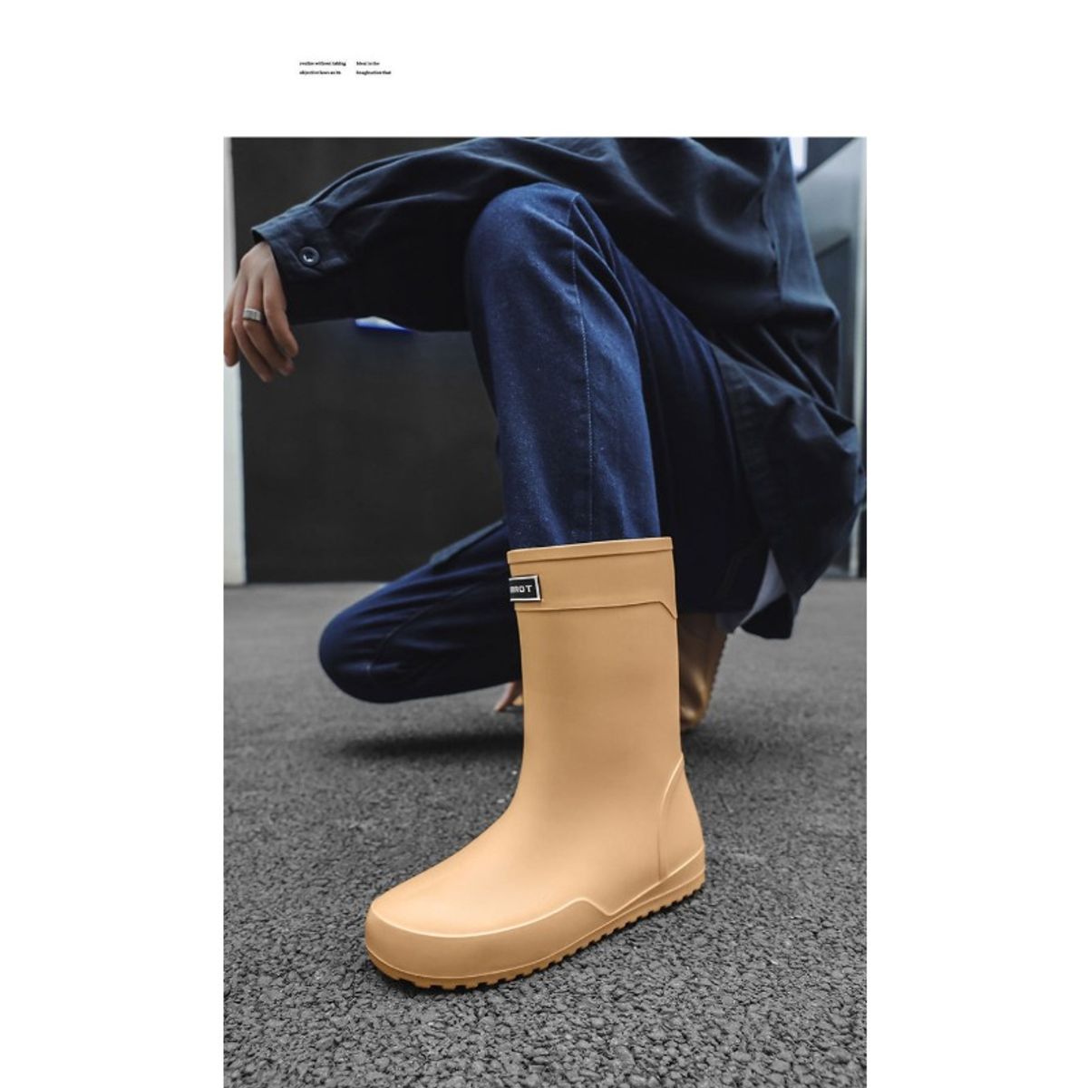 TIOZONEY - Bota de Agua Hombre