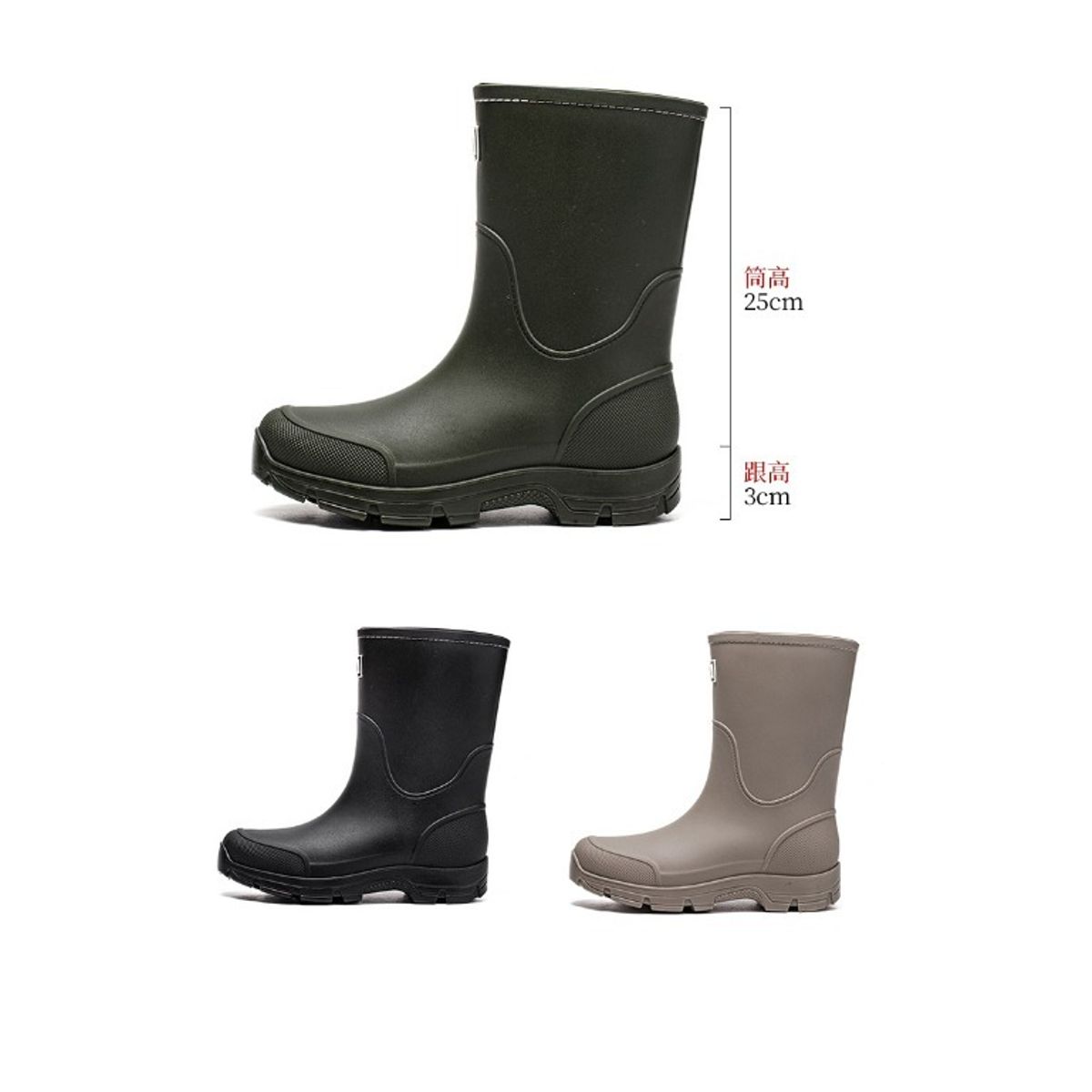 TIOZONEY - Bota de Agua Hombre