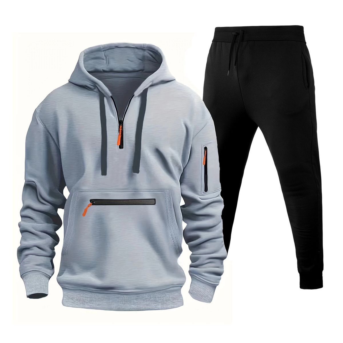 TIOZONEY - 2pcs Traje de invierno para hombres